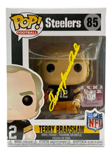 Terry Bradshaw Signed Pittsburgh Steelers Funko Pop #85 BAS