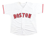 Terry Francona Boston Signed White Baseball Jersey BAS