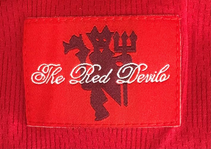 Carlos Tevez Signed Manchester United Nike Soccer Jersey BAS