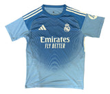 Thibaut Courtois Signed Real Madrid Blue Adidas Soccer Jersey BAS