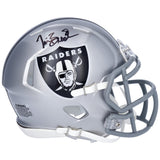 Tim Brown Autographed Raiders Speed Mini Helmet Fanatics