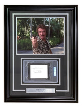 Tom Selleck Signed Framed Cut Signature w/ 11x14 Magnum PI Photo PSA/DNA