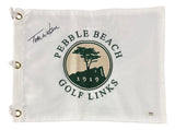 Tom Watson Signed Pebble Beach Golf Flag PSA/DNA