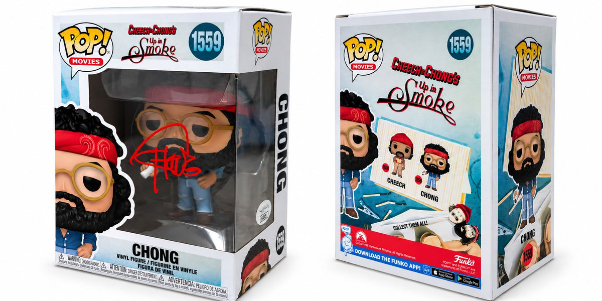 Tommy Chong Signed Cheech & Chong Up In Smoke Funko Pop #1559 JSA
