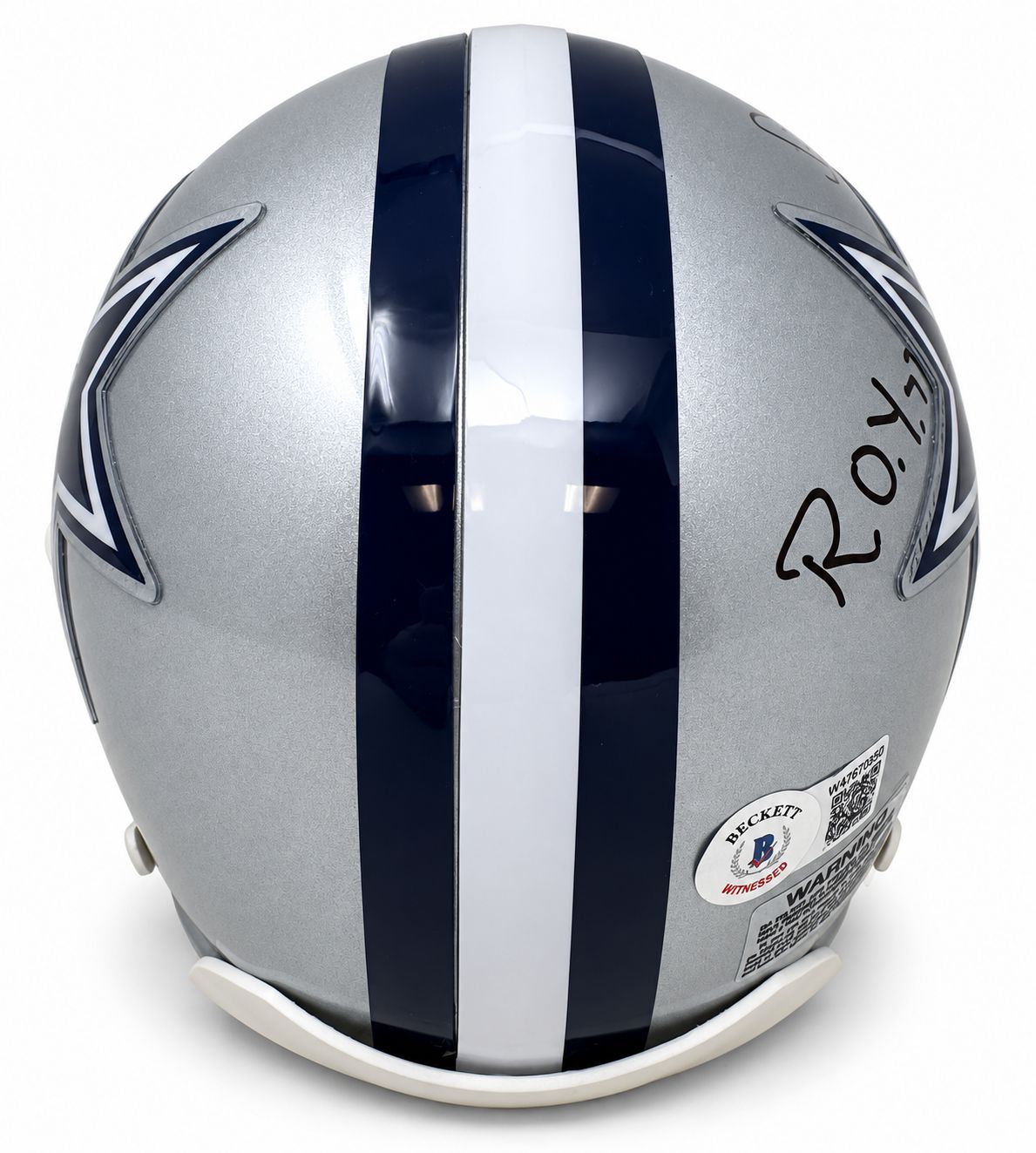 Tony Dorsett Signed Dallas Cowboys Mini Helmet ROY HOF Insc BAS