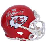 Tony Gonzalez Autographed Kansas City Chiefs Speed Mini Helmet Fanatics