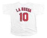 Tony La Russa St. Louis Signed White Baseball Jersey BAS