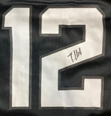 Travis Hunter Signed Jacksonville Jaguars Black Nike Game Replica Jersey BAS