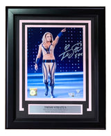 Trish Stratus Signed Framed 8x10 WWE Photo Fanatics