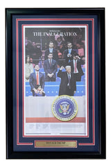 Donald Trump Framed Washington Post 2025 Inauguration Day Newspaper Page