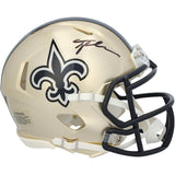 Tyler Shough Signed New Orleans Saints Mini Speed Helmet Fanatics