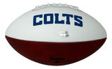 Tyler Warren Signed Indianapolis Colts Logo Football Fanatics w/ Case