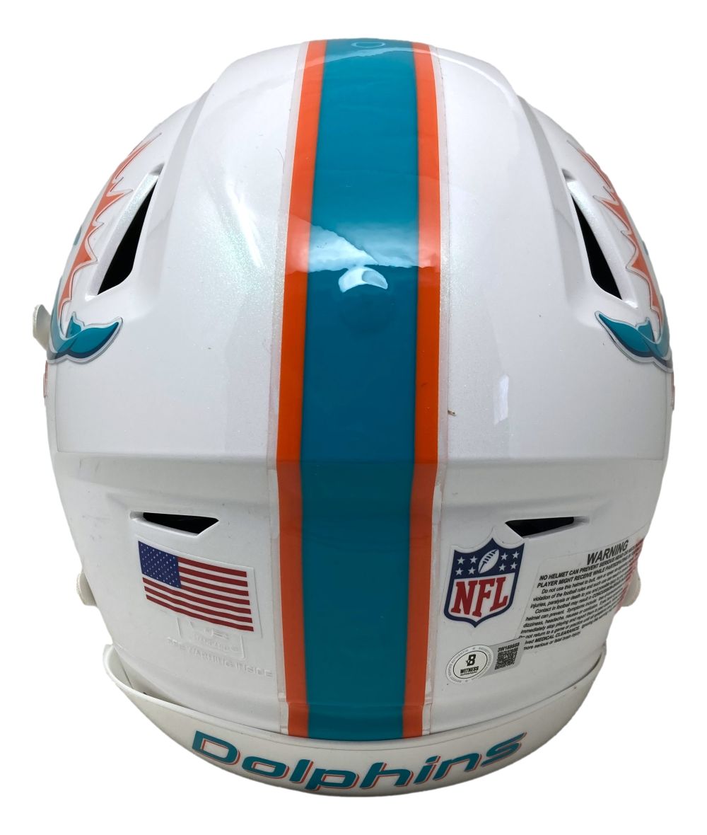 Tyreek Hill Signed Miami Dolphins Full Size Authentic SpeedFlex Helmet BAS