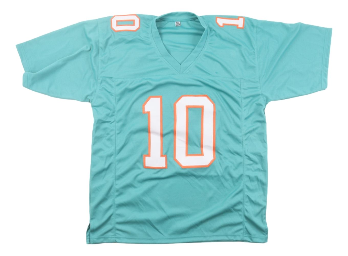 Tyreek Hill Miami Signed Teal Football Jersey BAS