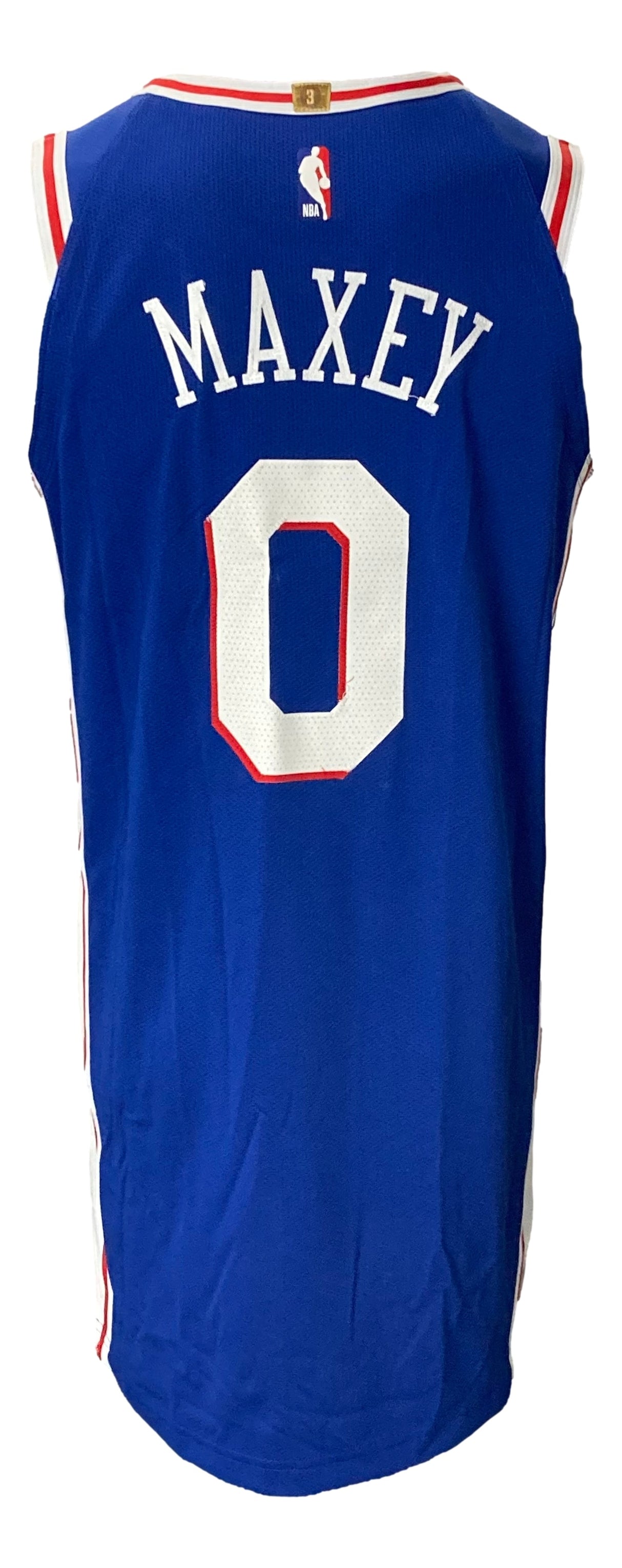 Tyrese Maxey Philadelphia 76ers Game Used Jersey May 11 23 Vs Celtics Fanatics