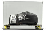 Mike Tyson Signed Black Everlast Right Hand Boxing Glove JSA QR Hologram w/ Case