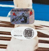 Mike Tyson Evander Holyfield Signed 16x20 Bite Fight Photo JSA QR Hologram