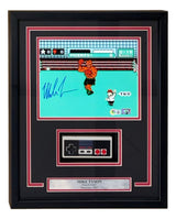 Mike Tyson Signed Framed 8x10 Punch Out Photo w/ Nintendo Controller BAS