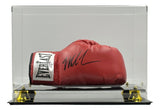 Mike Tyson Signed Red Everlast Right Hand Boxing Glove JSA QR Hologram w/ Case