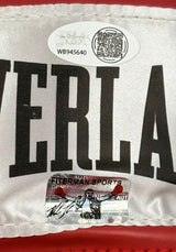 Mike Tyson Signed Red Everlast Right Hand Boxing Glove JSA QR Hologram w/ Case