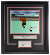 Mike Tyson Framed 8x10 Punch Out Photo w/ Laser Engraved Signature - Sports Integrity
