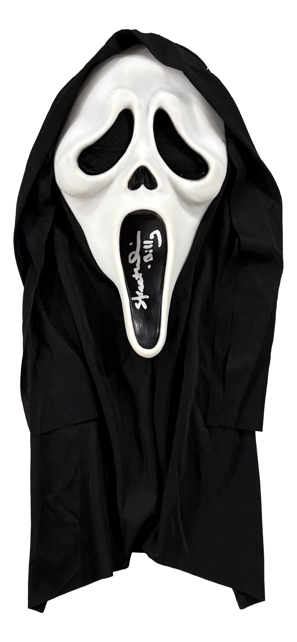 Skeet Ulrich Signed Scream Ghostface Mask Billy Inscribed JSA QR