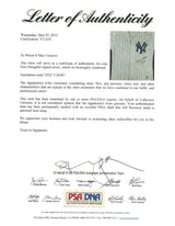 New York Yankees Enos "Country" Slaughter Autographed White Jersey "HOF 7-28-85" PSA/DNA #V11324