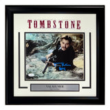 Val Kilmer Signed Framed 8x10 Tombstone Photo Doc Inscribed JSA