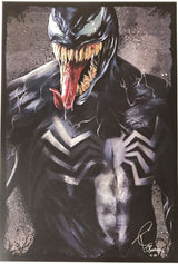 Venom 13x19 Lithograph Signed by Tony Santiago