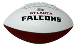 Michael Vick Signed Atlanta Falcons Logo Football BAS w/ Case