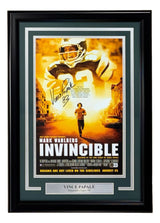 Vince Papale Eagles Signed Framed 11x17 Invincible Movie Poster Photo BAS