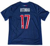 Vitinha Signed PSG Nike Soccer Jersey BAS