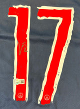 Vitinha Signed PSG Nike Soccer Jersey BAS