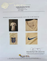 Wayne Rooney Game Used 2014 England Nike Soccer Jersey Memorabilia Expert LOA