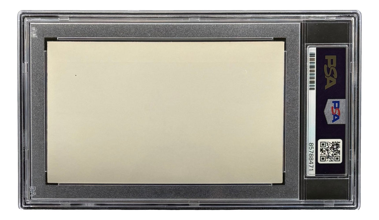 Whitey Ford New York Yankees Signed Index Card PSA/DNA