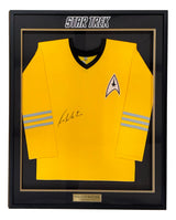 William Shatner Signed Framed Star Trek Captain Kirk Costume Shirt BAS