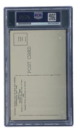 Bill Terry Signed 4x6 New York Giants Hall Of Fame Plaque Card PSA/DNA 85026284 - Sports Integrity