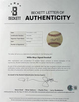 Willie Mays San Francisco Giants Signed Official NL Baseball BAS AE65406