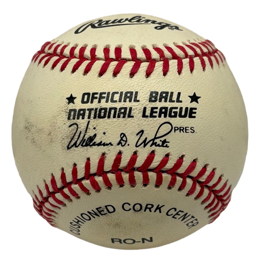 Willie Mays San Francisco Giants Signed Official NL Baseball BAS AE65408