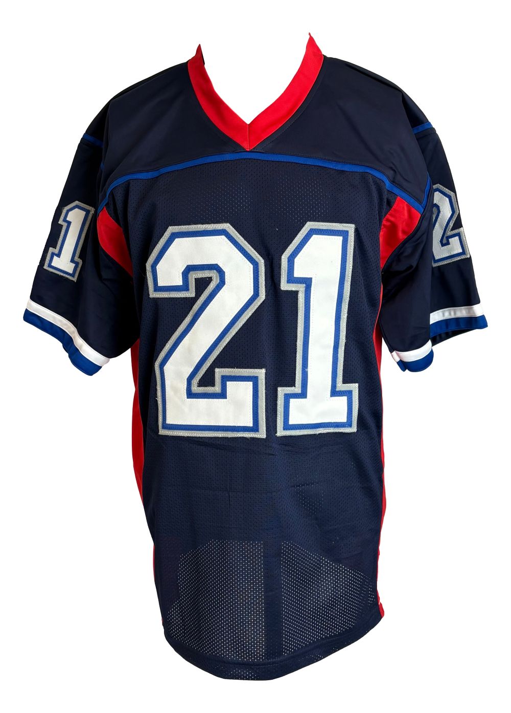 Willis McGahee Buffalo Signed Navy Blue Football Jersey Sports Integrity