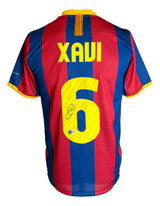 Xavi Signed Barcelona 2010/11 Nike Soccer Jersey BAS