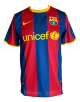 Xavi Signed Barcelona 2010/11 Nike Soccer Jersey BAS