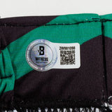 Yair Rodriguez Signed Custom Green MMA Fight Trunks BAS