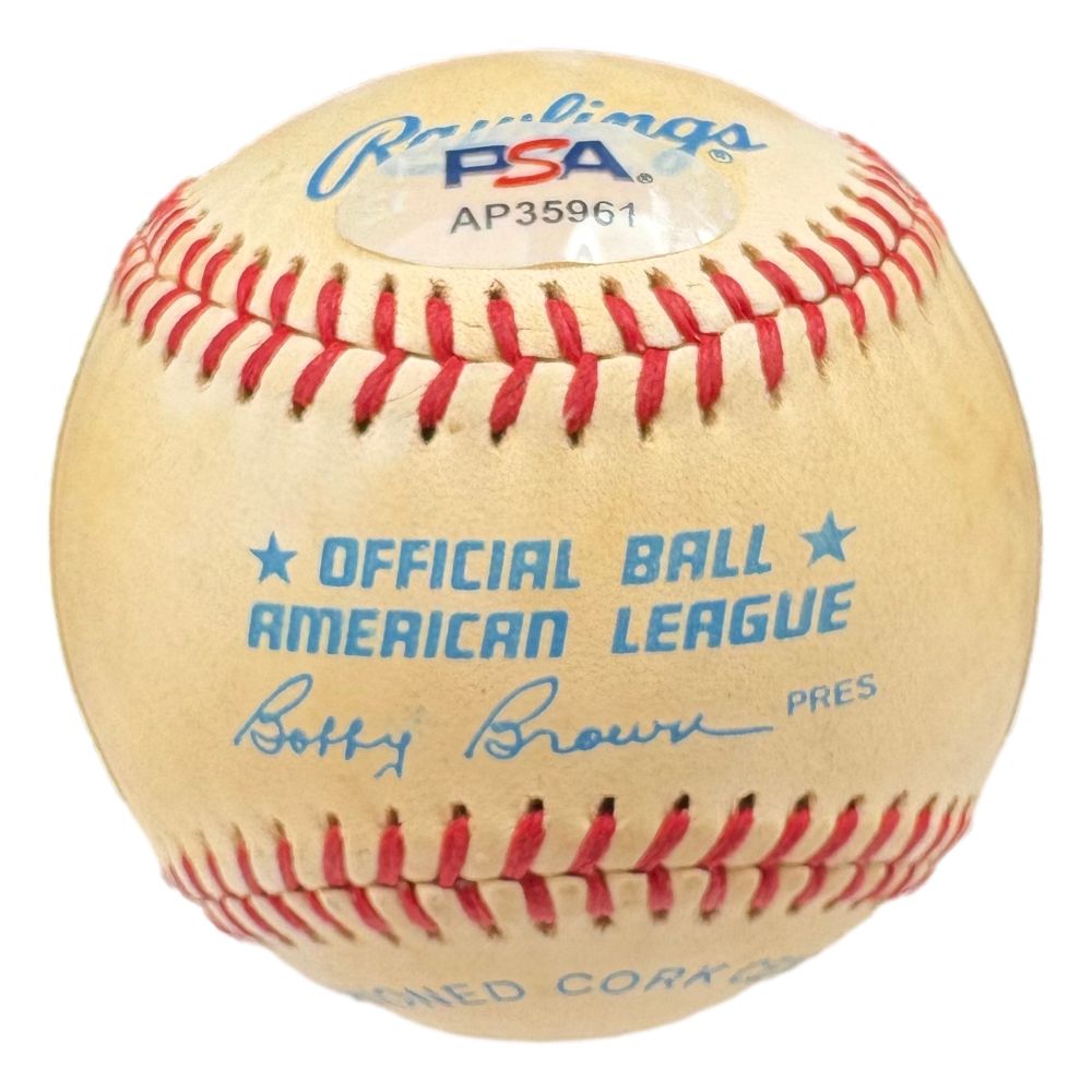 Yogi Berra New York Yankees Signed American League Baseball PSA/DNA