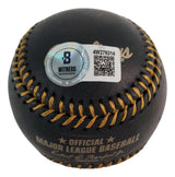 Yordan Alvarez Astros Signed Official Black Leather MLB Baseball 2019 AL ROY BAS