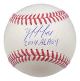 Yordan Alvarez Houston Astros Signed Official MLB Baseball 2019 AL ROY BAS
