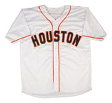Yordan Alvarez Houston Signed White Baseball Jersey 2019 AL ROY BAS