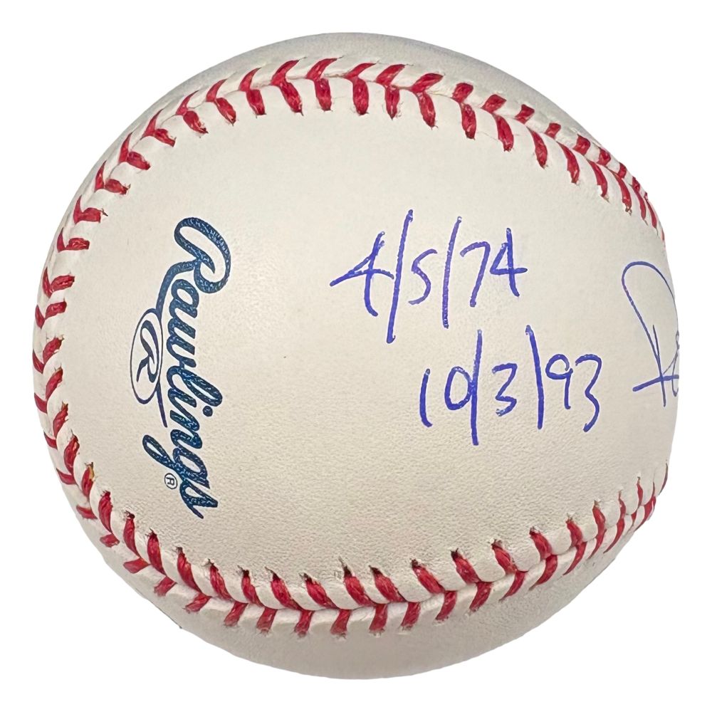 Robin Yount Brewers Signed Official MLB Baseball w/ 4 Inscriptions JSA