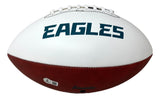 Zack Baun Signed Philadelphia Eagles Logo Football BAS