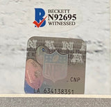 Ezekiel Elliott Signed Framed 16x20 Dallas Cowboys vs Rams Photo BAS - Sports Integrity